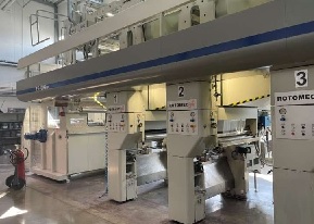 Rotomec RS4003 Rotogravure Printing Press - 1